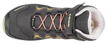Lowa Winterschuhe Maddox Warm GTX Kid (wasserdicht) graphitgrau/mint Kinder